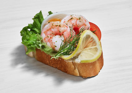 Duran Sandwich - Krabbe mit Cocktailsauce